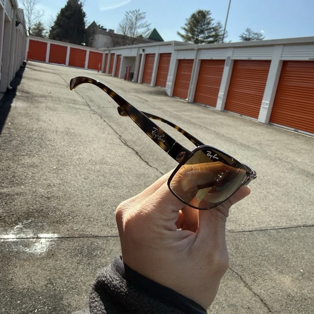 Ray-Ban RB3379 014 51  64-15-130‎ Sunglasses RARE Made In Italy
